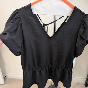 Nine West Black Women's Top